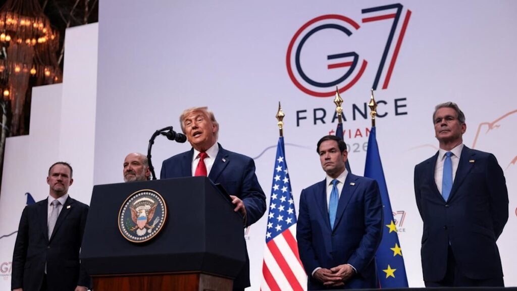 ‘I’m the boss’, Trump says at G7, as he warms to Ukraine’s war aims
