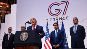 ‘I’m the boss’, Trump says at G7, as he warms to Ukraine’s war aims