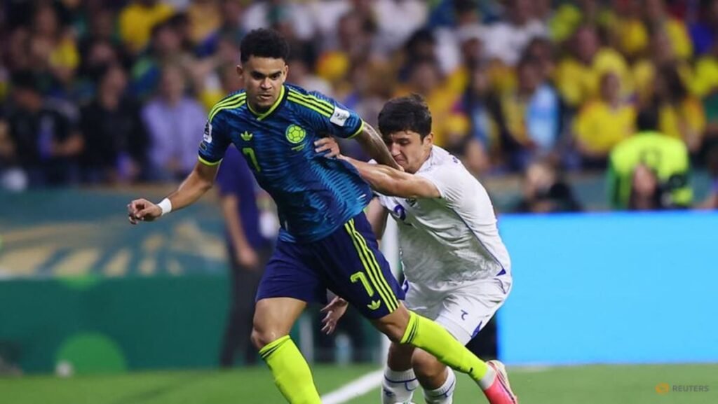 Dazzling Diaz steps up to starring role for Colombia