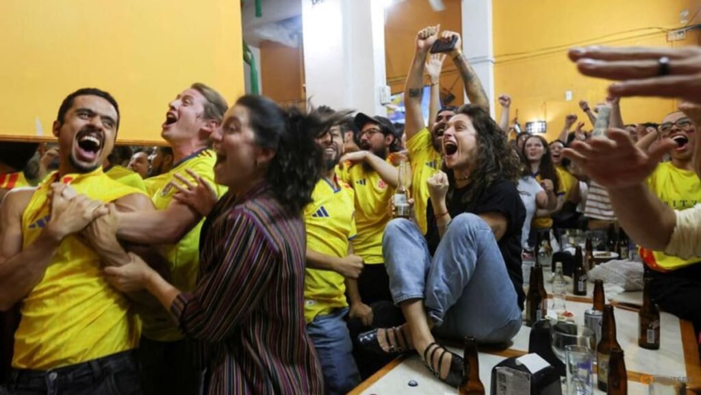 Mexico City turns yellow as Colombian fans make Azteca feel like home
