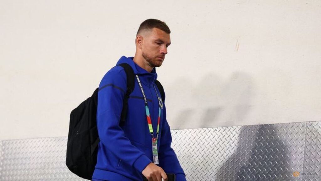 Dzeko starts for Bosnia, Widmer comes into Swiss defence