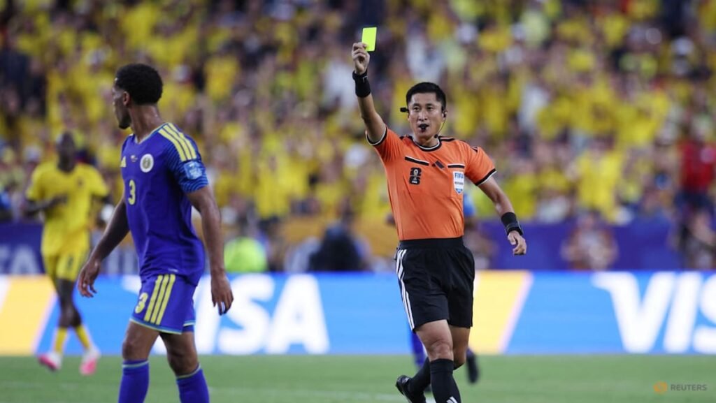 ‘Card Master’: Chinese World Cup fans rally around referee Ma Ning’s first match between Curacao and Ecuador