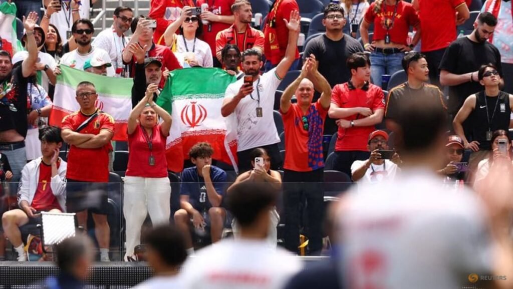 Iran leave note of thanks in LA locker room after draw with Belgium