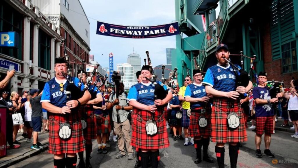 Red Sox thank Scotland’s Tartan Army for unforgettable Boston presence