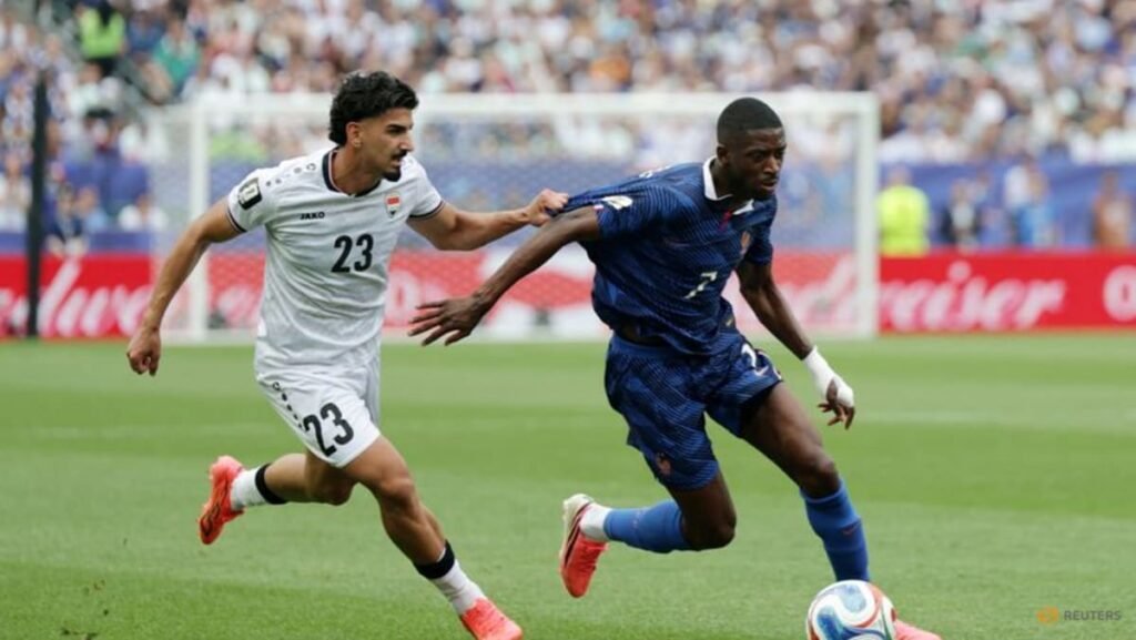 Dembele delivers latest reminder of France’s frightening firepower