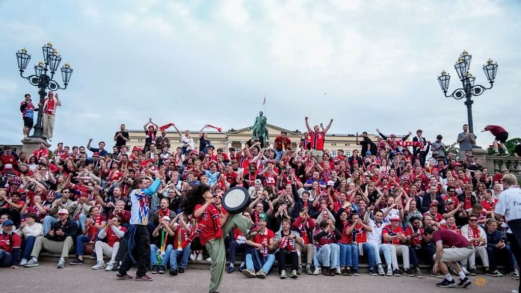 Norway celebrate their return to World Cup stage in style