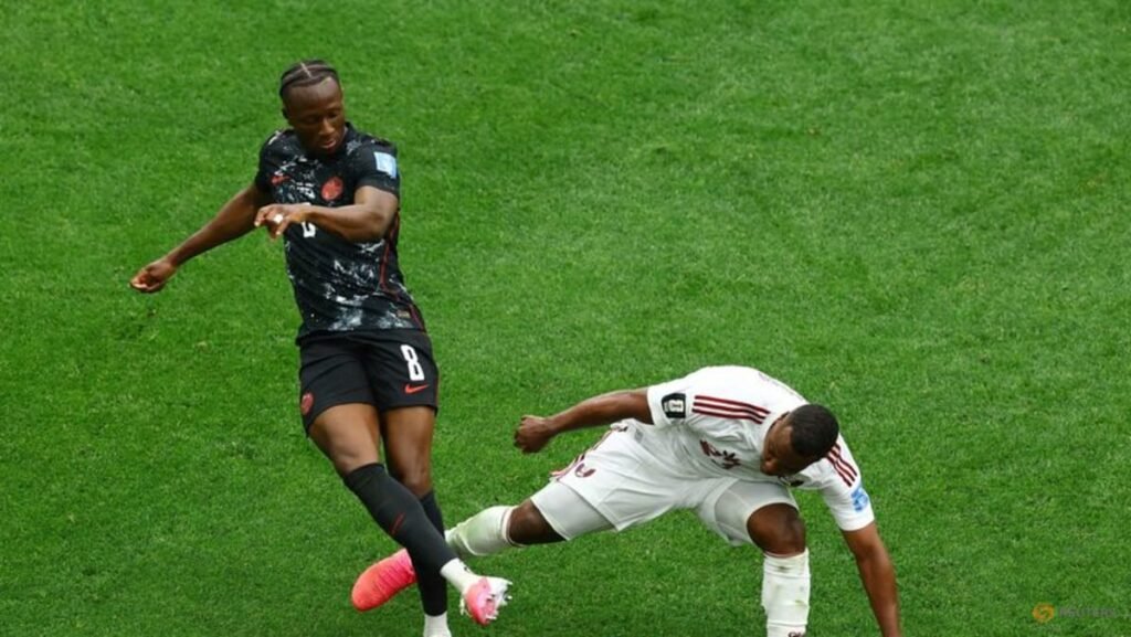 Qatar’s Madibo given five-match ban for tackle that injured Canada’s Kone
