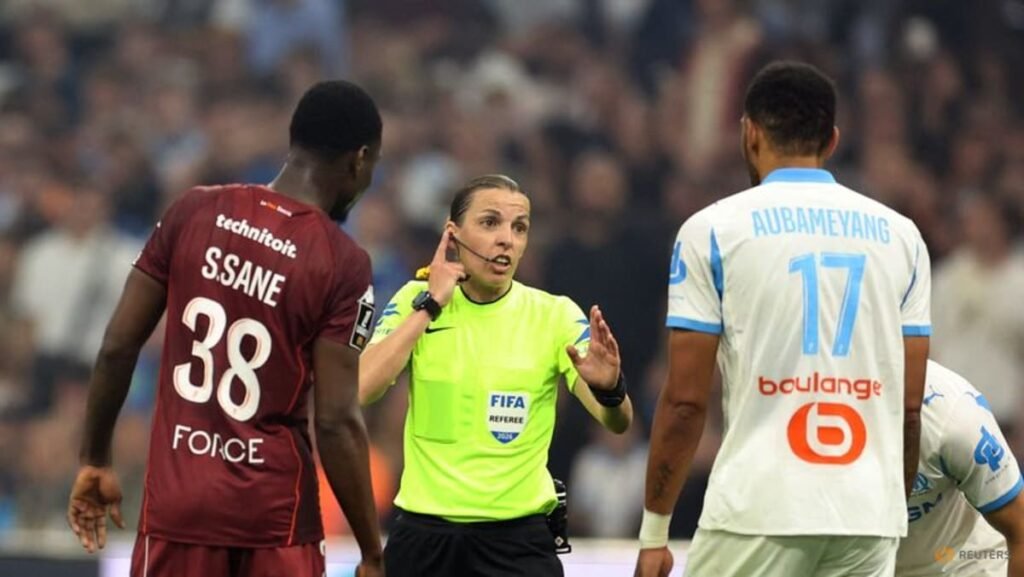 UEFA names trailblazing official Frappart as refereeing officer