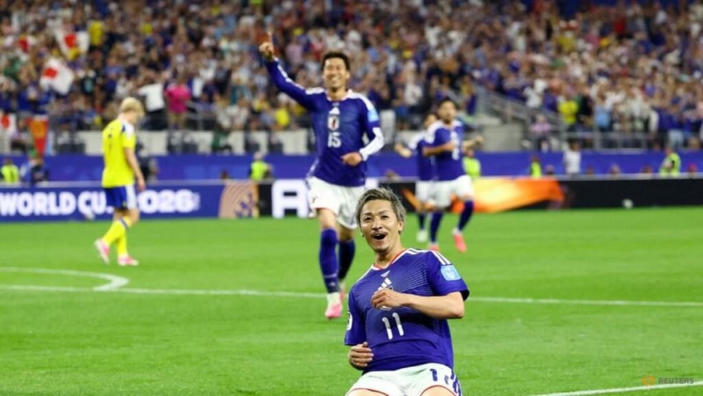 Japan draw 1-1 with Sweden to finish second in Group F