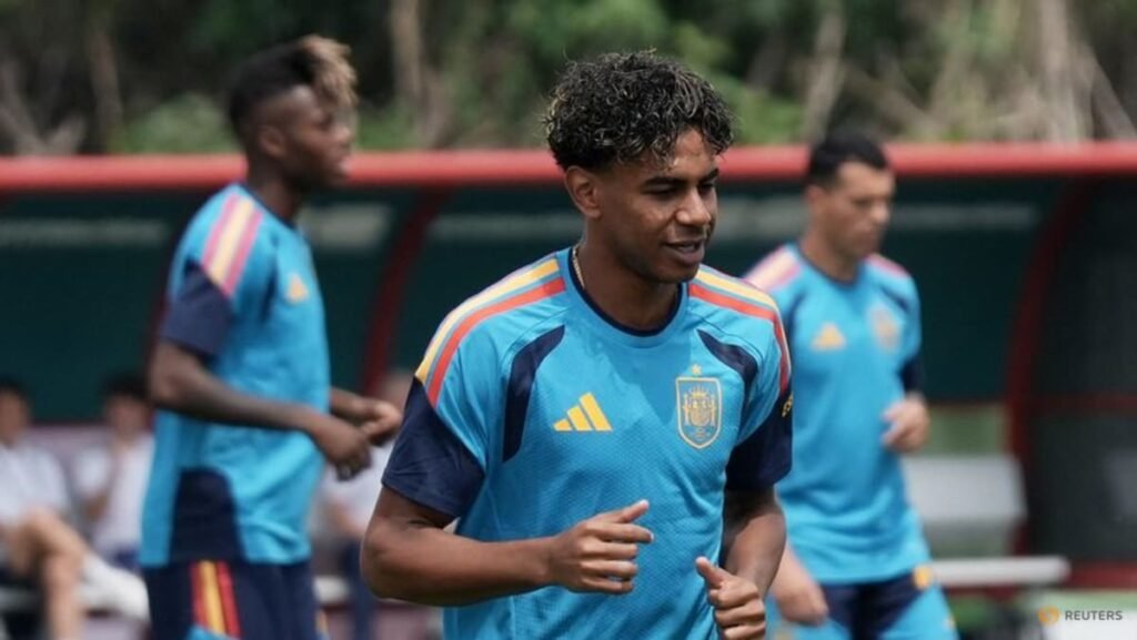 Lamine starts as Spain make three changes for Uruguay clash