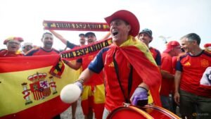 Spain fans keep Manolo’s drumbeat alive in Mexico