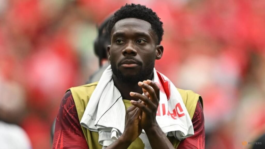 Canada’s Davies on the bench for World Cup last-32 clash with South Africa