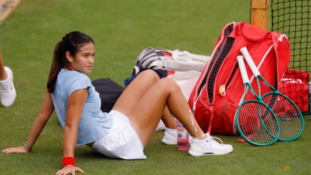 Raducanu withdraws with leg injury on eve of Wimbledon