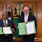 Australia, Vanuatu sign deal barring foreign military base on Pacific island