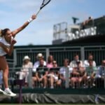 Chwalinska tumbles out of Wimbledon after fall on match point