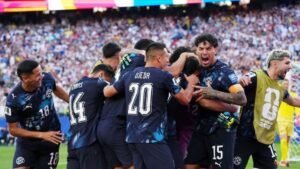 Paraguay stun Germany on penalties to reach World Cup last 16
