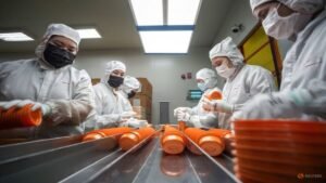 Thai May factory output falls 0.8% y/y, weaker than forecast