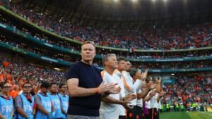 Dutch coach Koeman expected to leave in wake of early World Cup elimination