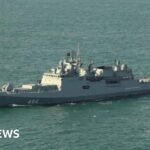 MoD investigating reports Russian warship fired warning shots near yacht in Channel