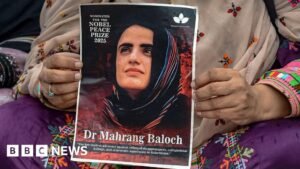 Mahrang Baloch fought for her disappeared father – now she faces life in a Pakistani jail