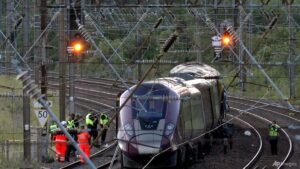 Driver killed in UK train collision passed red signal: investigators