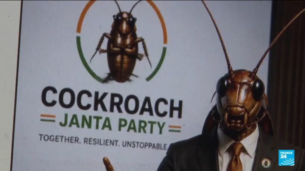 India’s ‘Cockroach Party’ chief flies to New Delhi for protest