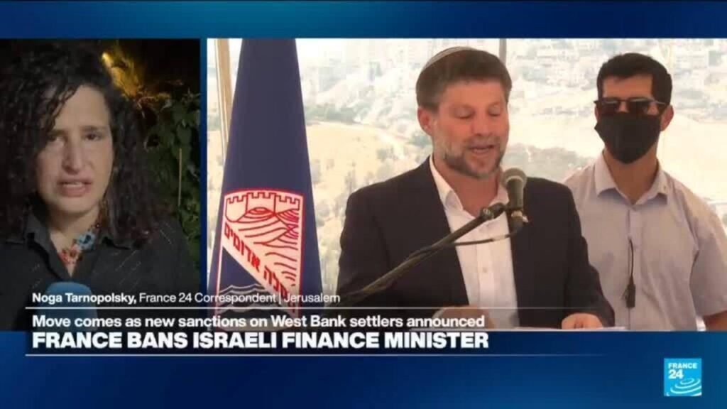 France bans Israeli minister Smotrich in coordinated sanctions push