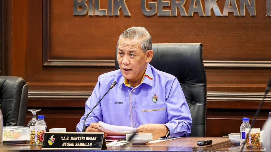 Negeri Sembilan state assembly to be dissolved on Jun 5; polls to be held within 60 days