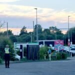 Two trains collide north of London, leaving at least one person dead, police say