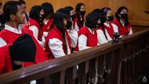Indonesia baby trafficking trial: Prosecutors seek 5 to 10 years’ jail for 19 people on trial