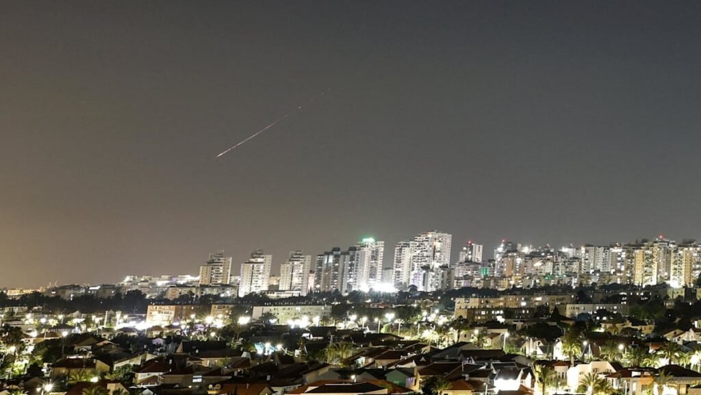 Israeli military says it struck targets in western and central Iran