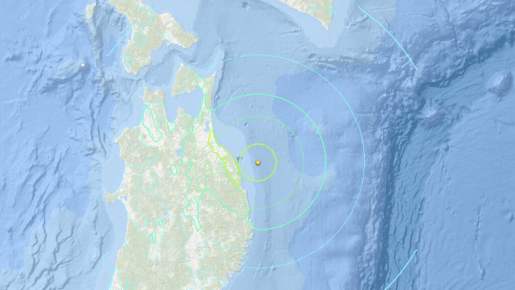 Magnitude 6.9 quake hits northern Japan, no tsunami warning