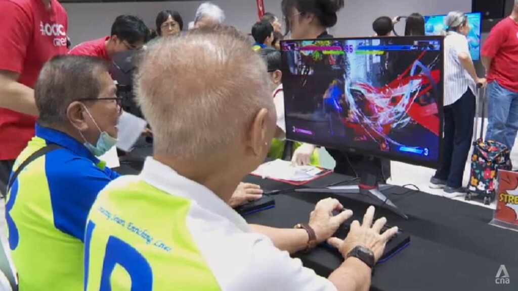 More seniors level up with esports pro training aimed at boosting reflexes, digital skills