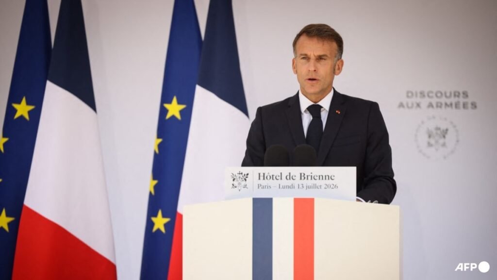 France’s Macron says Europe will defend freedom at all costs