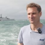 French Navy carries out ‘shooting drill’ in English Channel mid BBC interview
