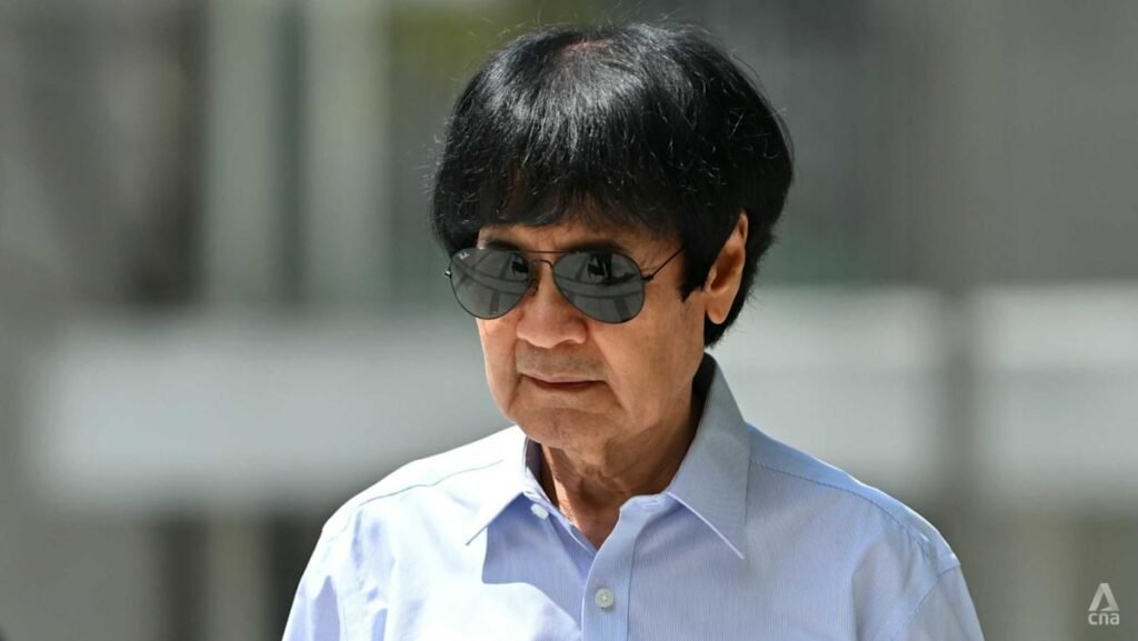 Former air force chief fined for driving into maid who was pushing toddler in stroller