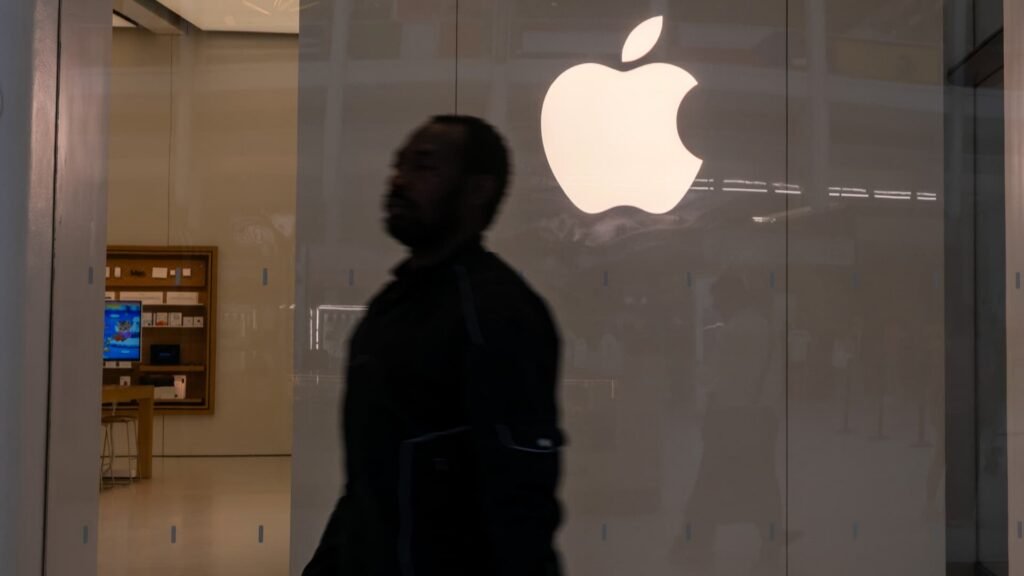 Apple options are doing something unusual into earnings