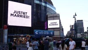 ‘Just married’: Taylor Swift and Travis Kelce tie the knot
