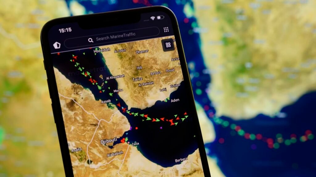 Cargo vessel in Red Sea reports coming under attack, UK maritime body says