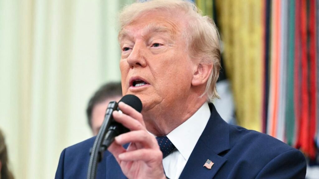 Trump defends call urging Balogun red card review: ‘It wasn’t a foul’