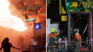 Thailand probes deadly Bangkok bar fire as survivors report lack of rear fire escapes