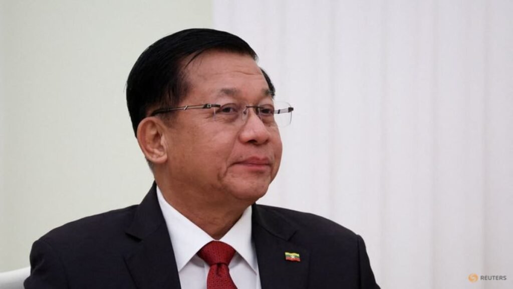 Myanmar leader Min Aung Hlaing visits Laos in first trip to an ASEAN member state