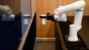 South Korean shops turn to robots, self-service to escape labour woes