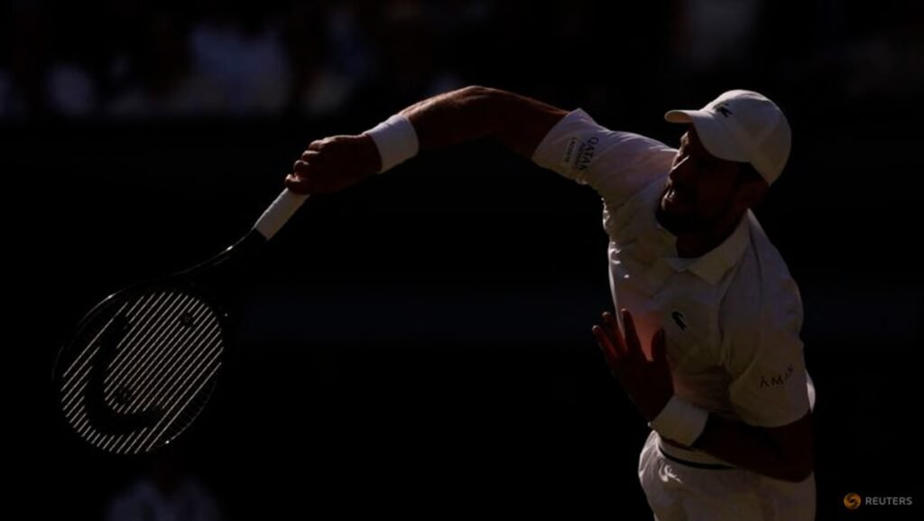 Dashing Djokovic matches Federer with 105th Wimbledon match win