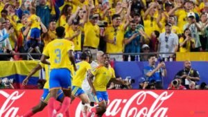 Colombia edge Ghana 1-0 to set up Switzerland showdown