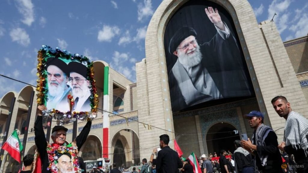 Iran-backed Hezbollah and Hamas attend Khamenei funeral ceremonies