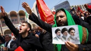 Huge crowds throng Tehran for Khamenei funeral ceremonies