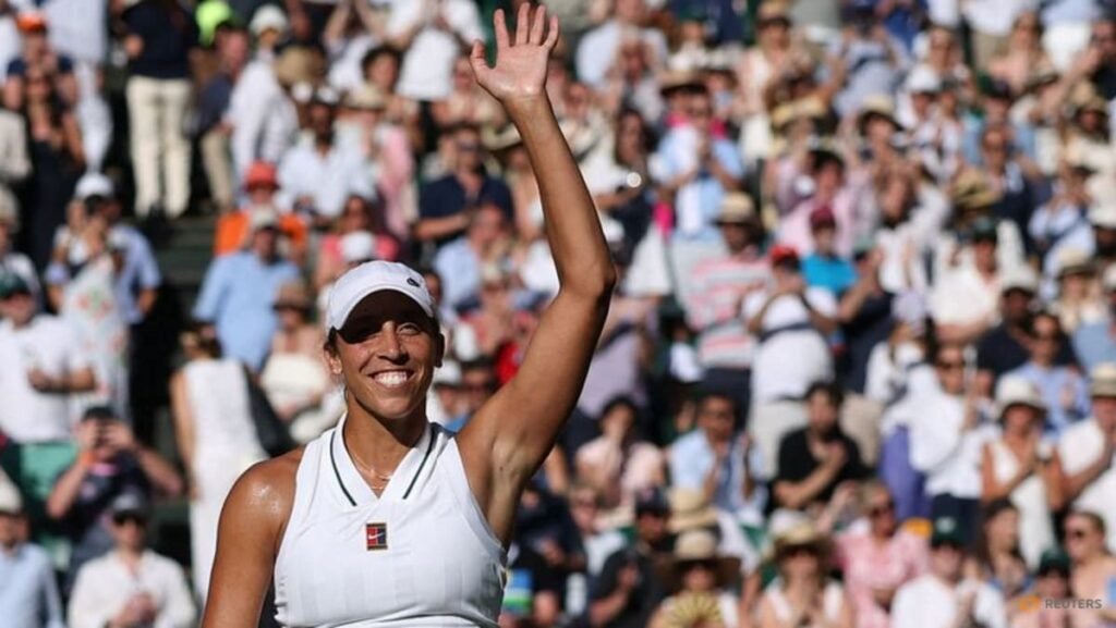 Keys ticks off bucket list Centre Court appearance