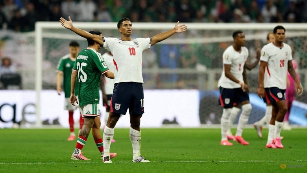 10-man England beat Mexico 3-2 to advance to World Cup quarter-finals
