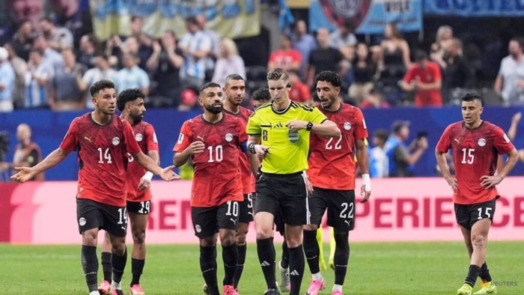 Egypt coach blasts refereeing and turns his back on World Cup